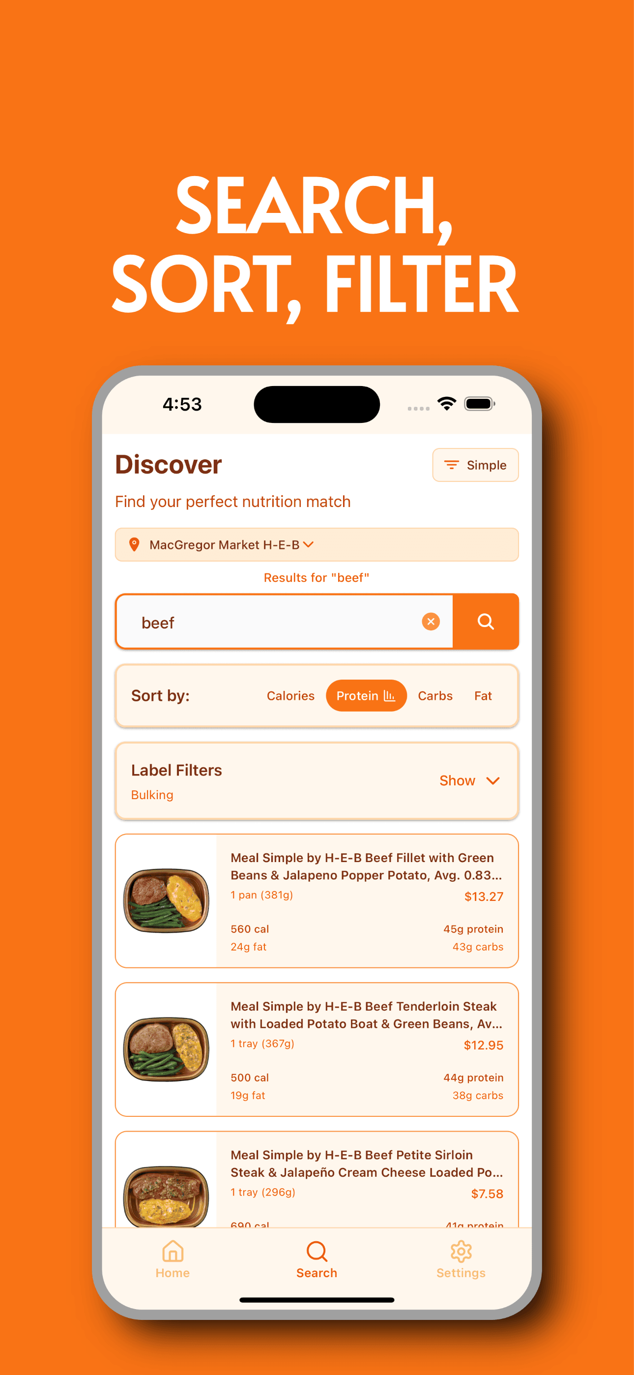 Fitnibz App Screenshots - 1