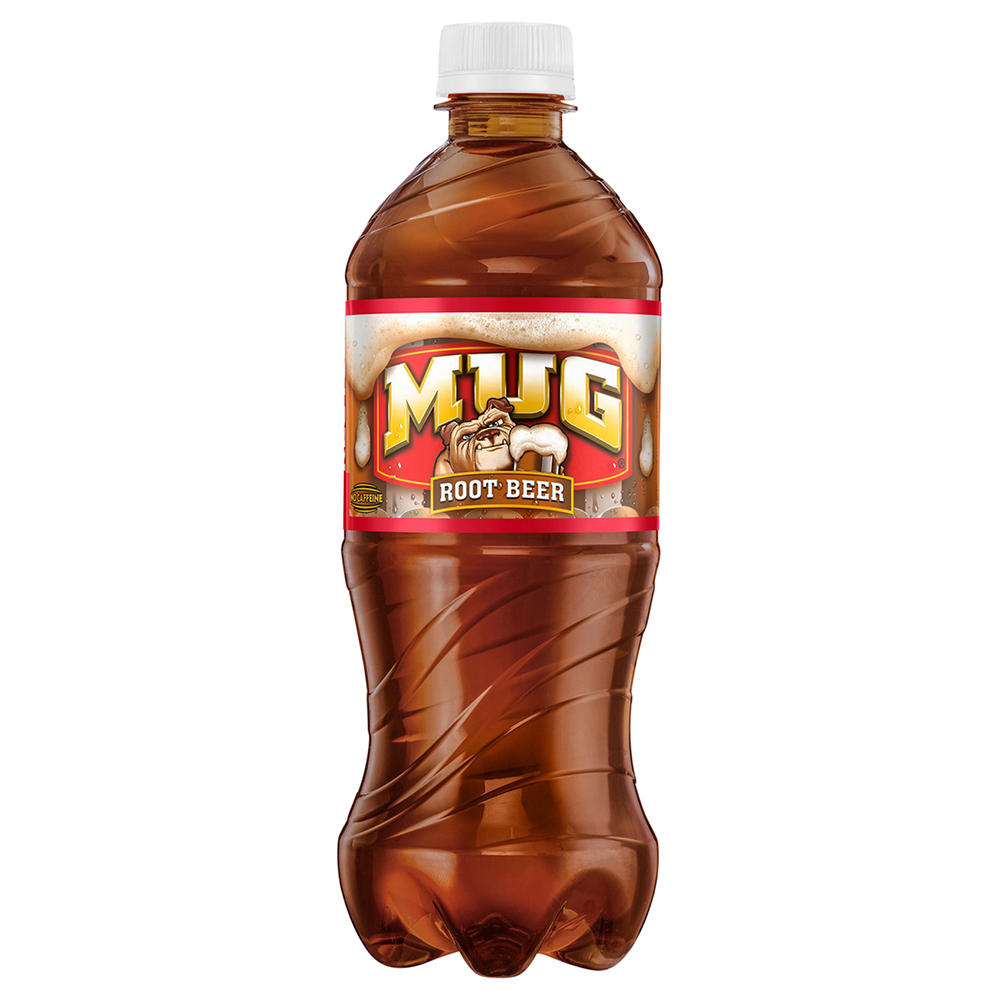 Mug Root Beer Soda Soft Drink, 20 oz