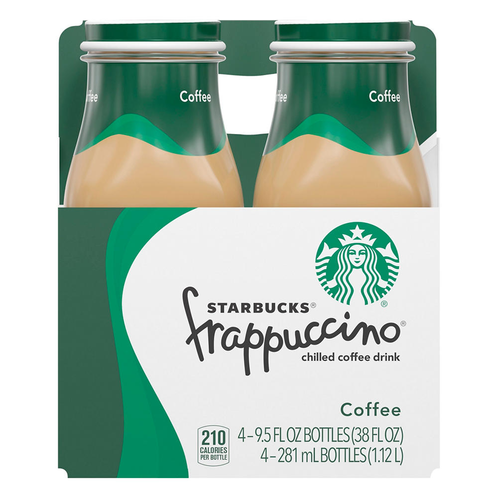Starbucks Coffee Frappuccino Drink 4 pk Bottles, 9.5 oz