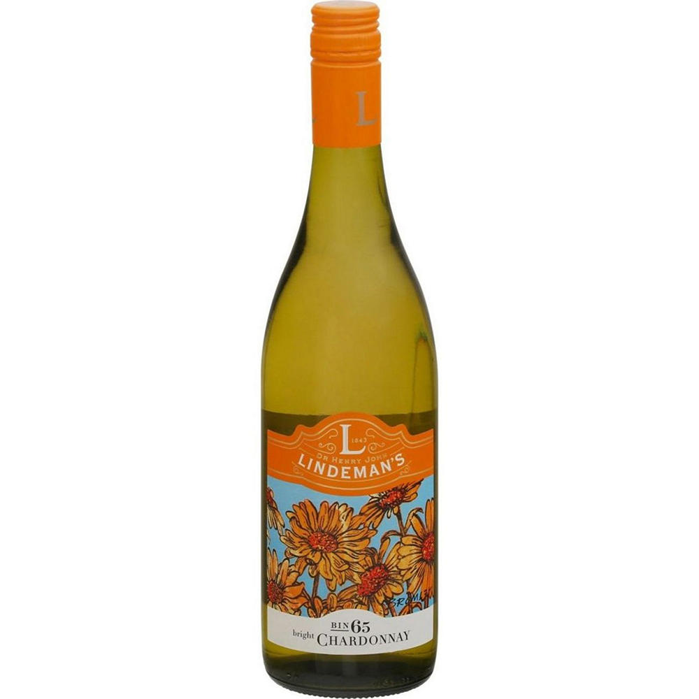 Lindeman's Bin 65 Chardonnay Australia White Wine, 750 mL