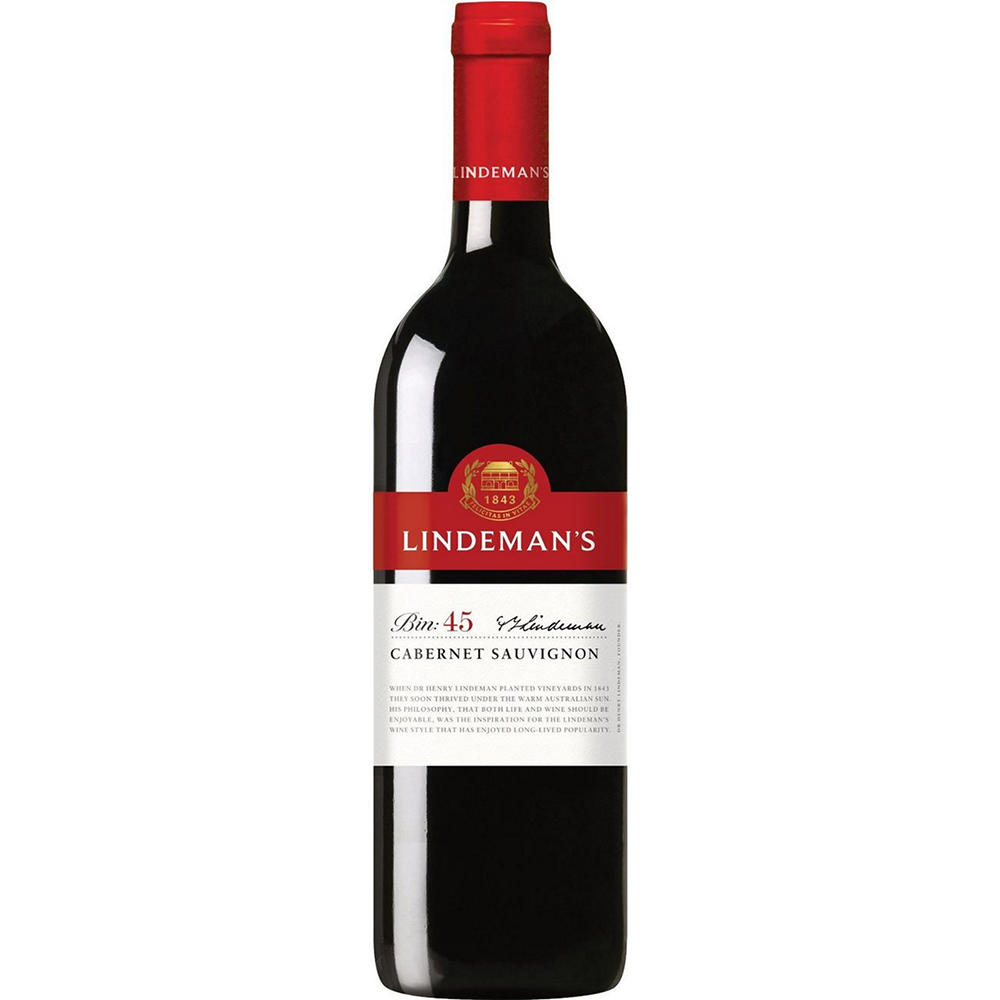 Lindeman's Bin 45 Cabernet Sauvignon Australia Red Wine, 750 mL
