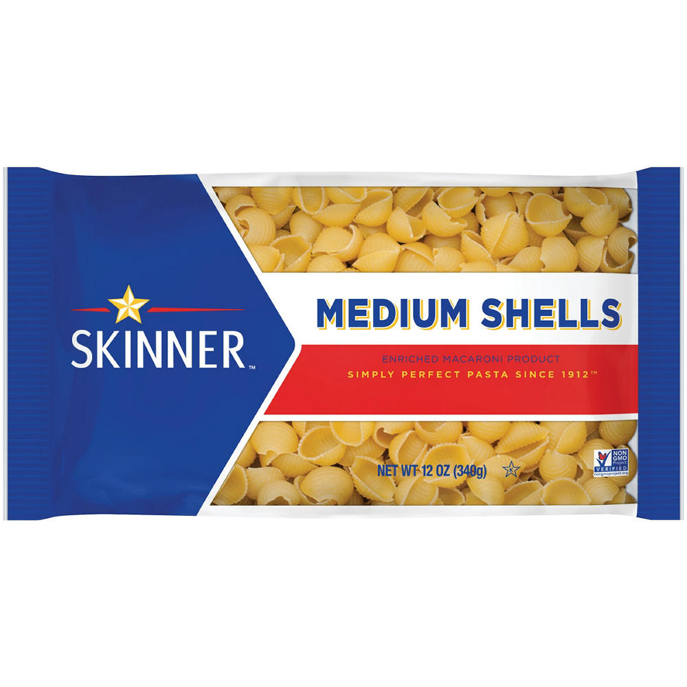 Skinner Medium Shells, 12 oz