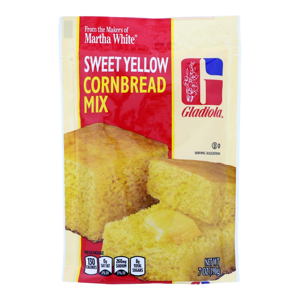 Gladiola Sweet Yellow Cornbread Mix, 7 oz