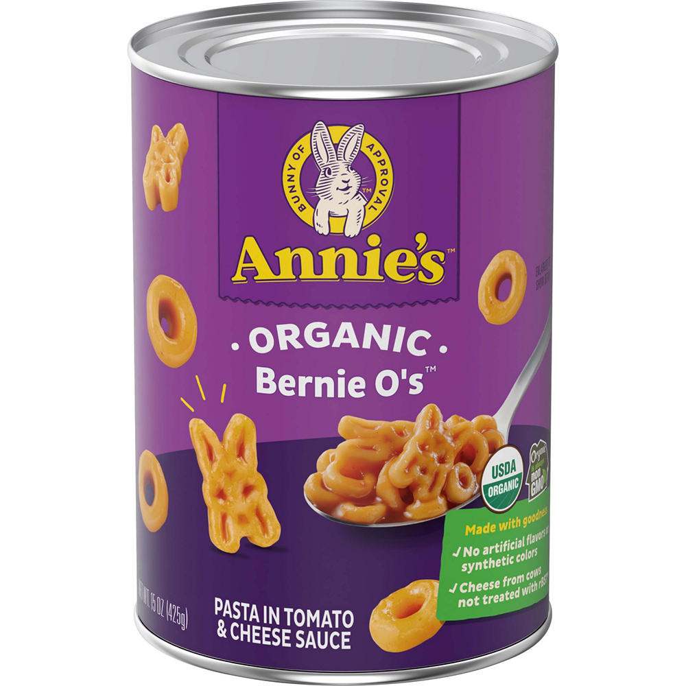Annie's Organic Bernie O's Pasta, 15 oz