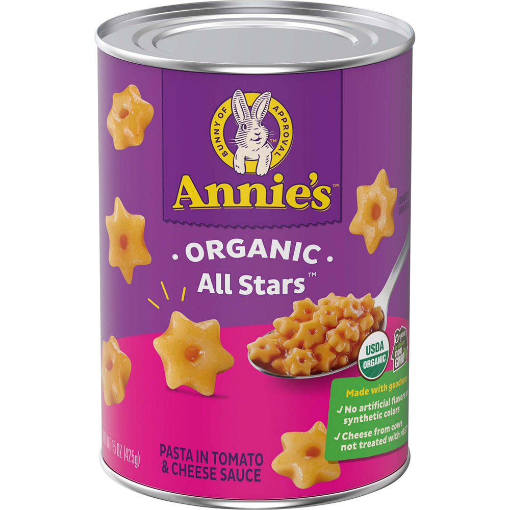 Annie's Organic All Stars Pasta, 15 oz