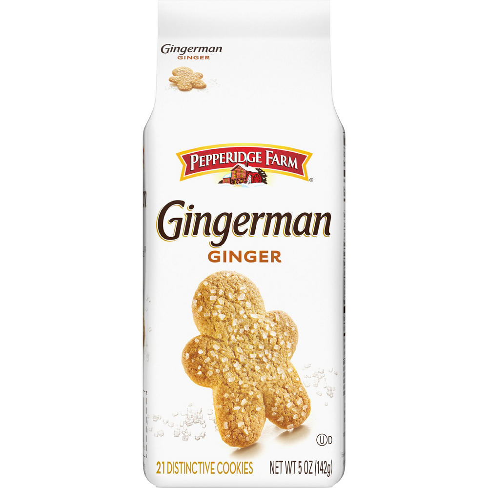 Pepperidge Farm Gingerman Cookies, 5 oz