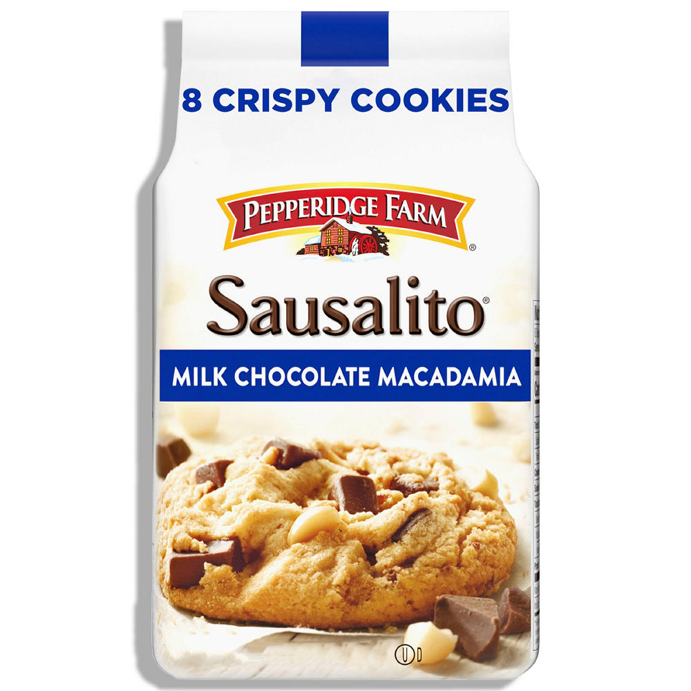 Pepperidge Farm Sausalito Crispy Milk Chocolate Macadamia Nut Cookies, 7.2 oz