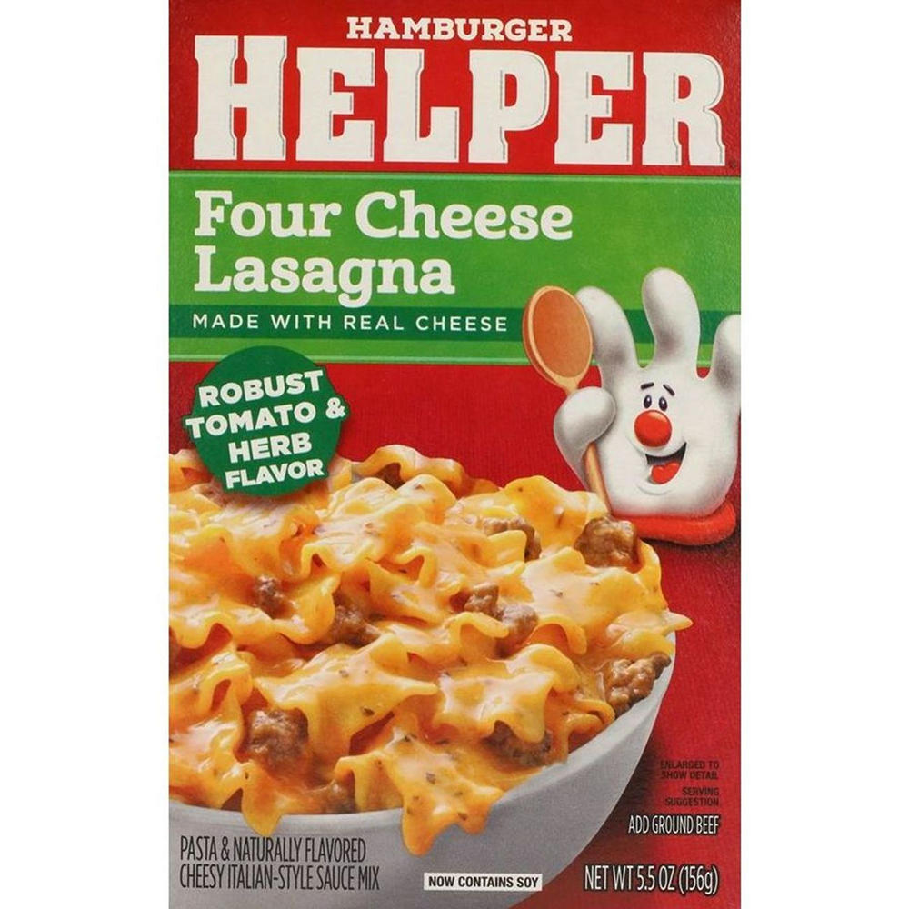 Hamburger Helper Four Cheese Lasagna, 5.5 oz