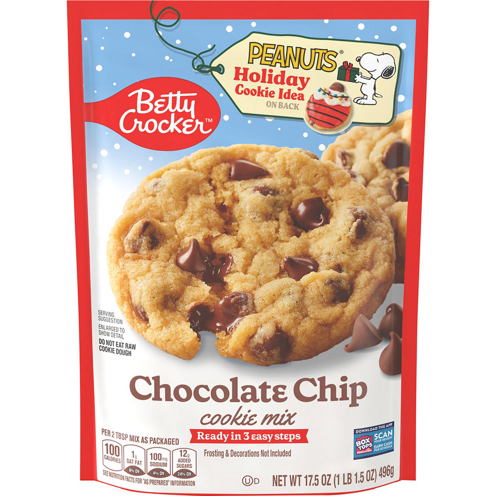 Betty Crocker Chocolate Chip Cookie Mix, 17.5 oz