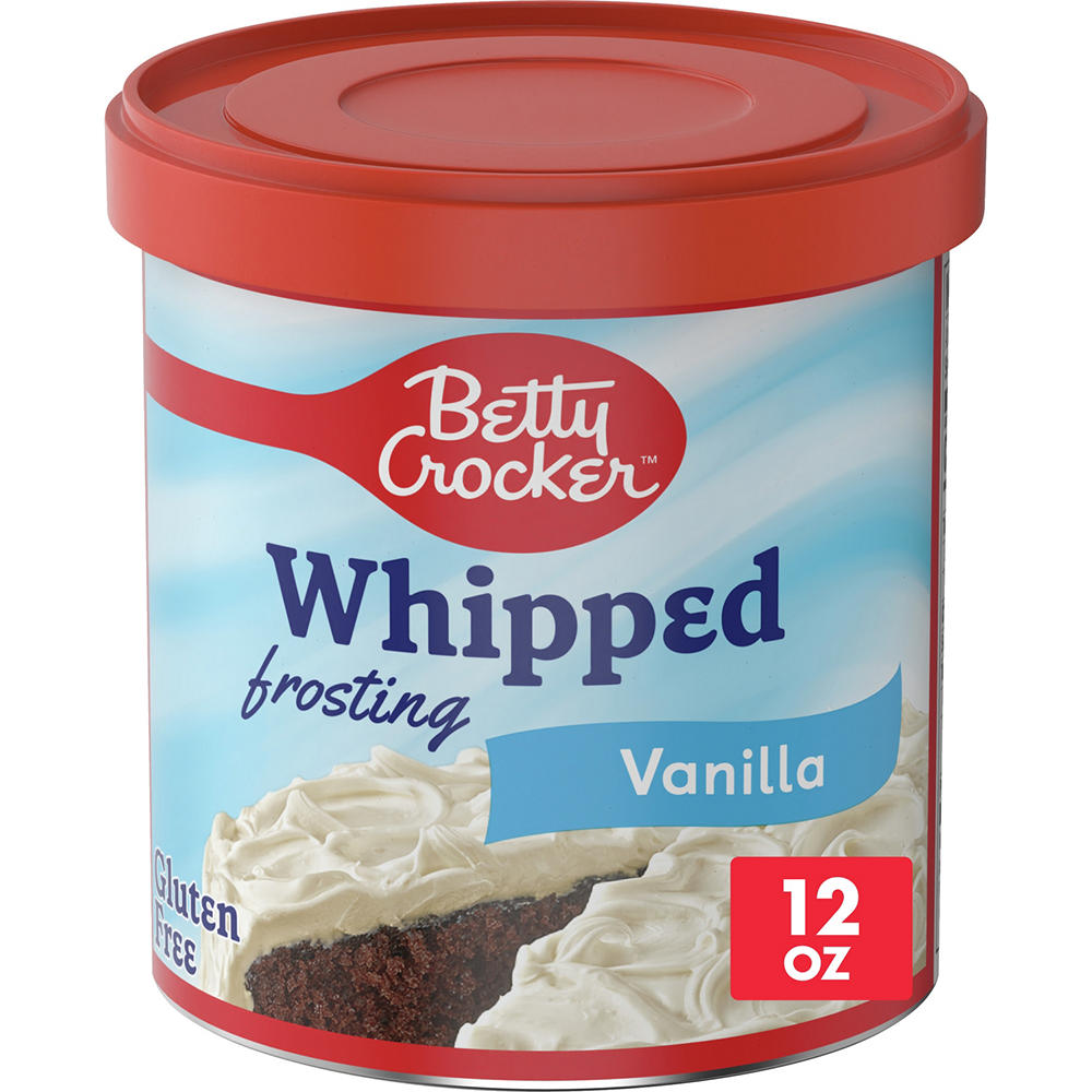 Betty Crocker Whipped Frosting - Vanilla, 12 oz