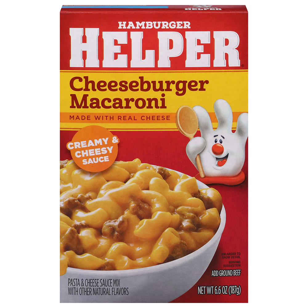 Hamburger Helper Cheeseburger Macaroni, 6.6 oz