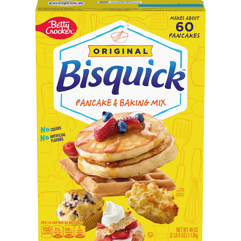 Betty Crocker Bisquick Pancake & Baking Mix - Original, 40 oz