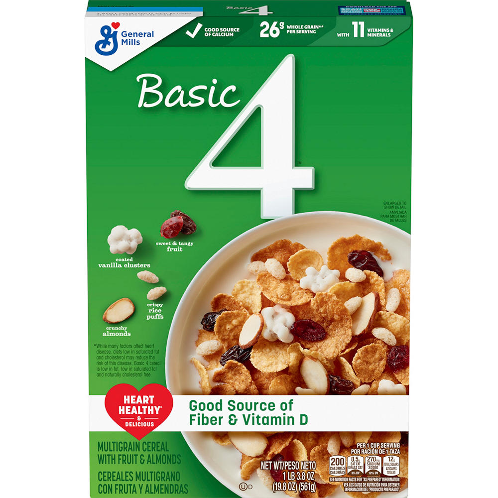 General Mills Basic 4 Cereal, 19.8 oz