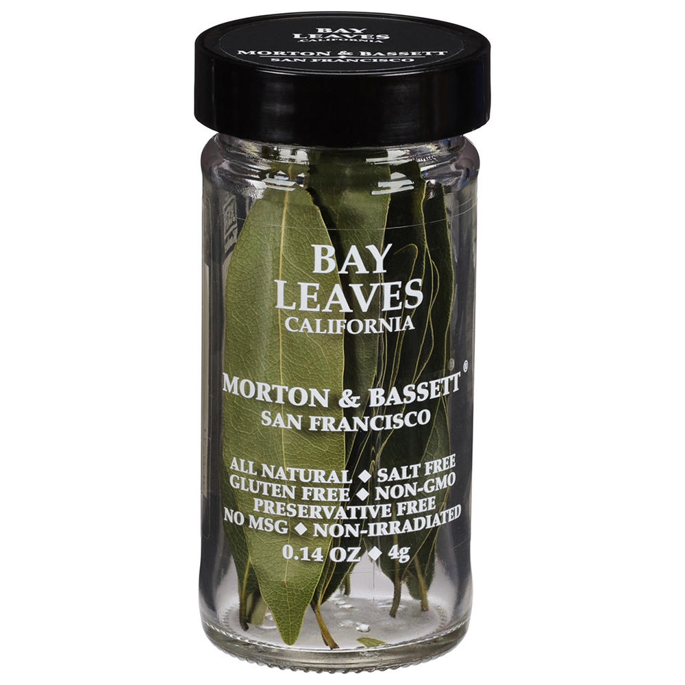 Morton & Bassett Bay Leaves, .14 oz