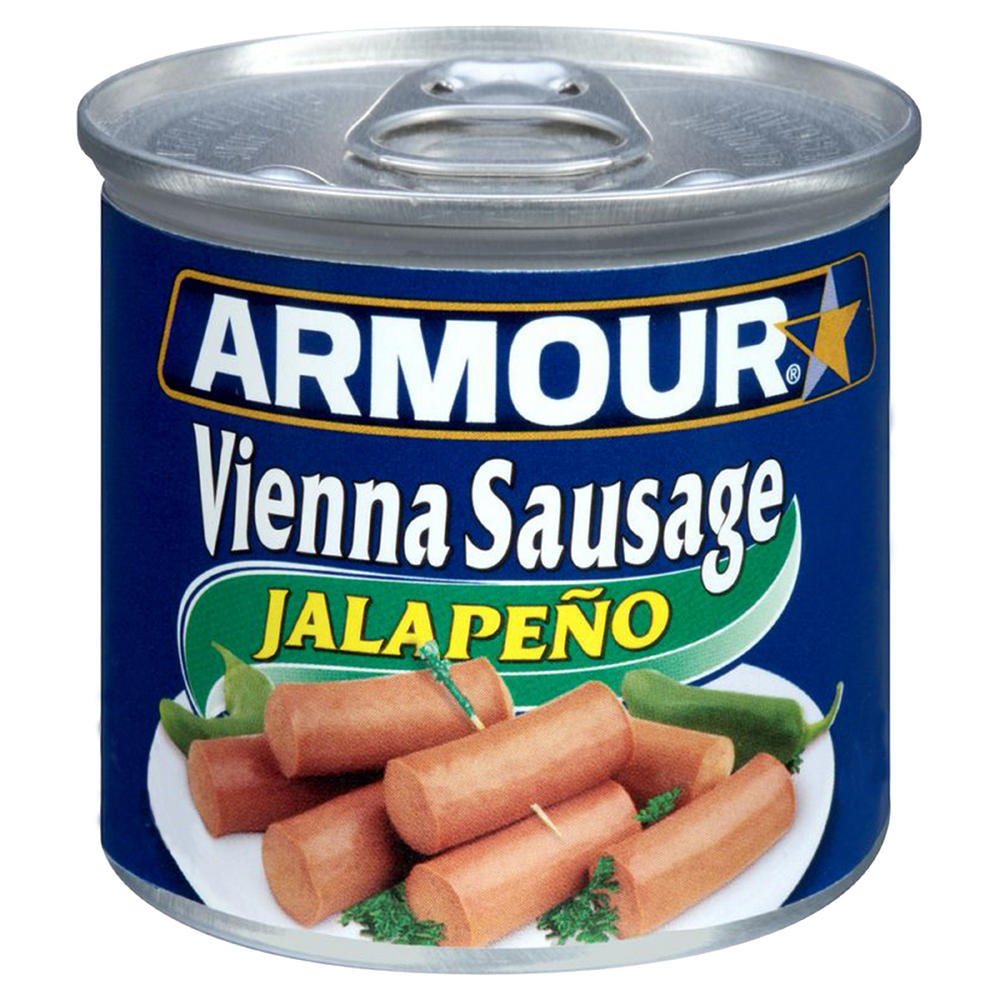 Armour Jalapeño Vienna Canned Sausage, 4.6 oz