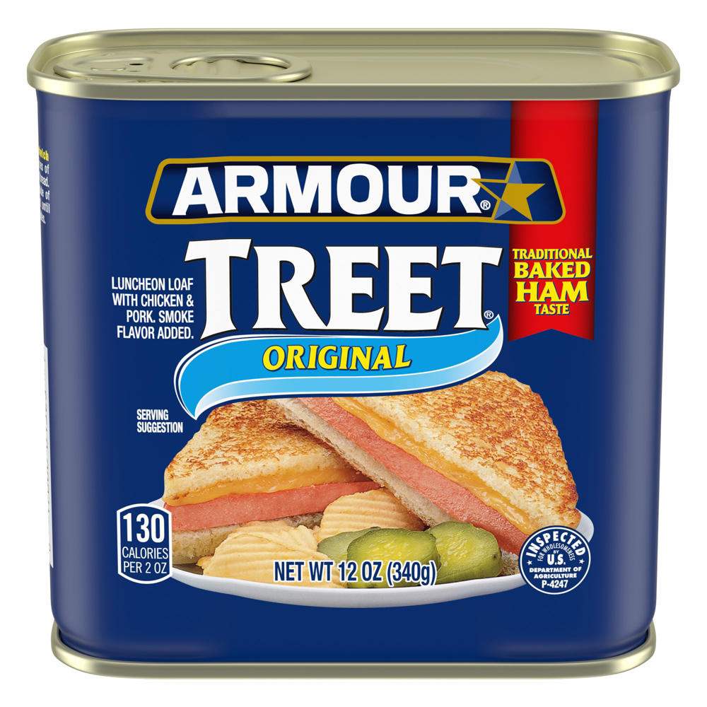 Armour Original Treet Luncheon Loaf Canned Meat, 12 oz