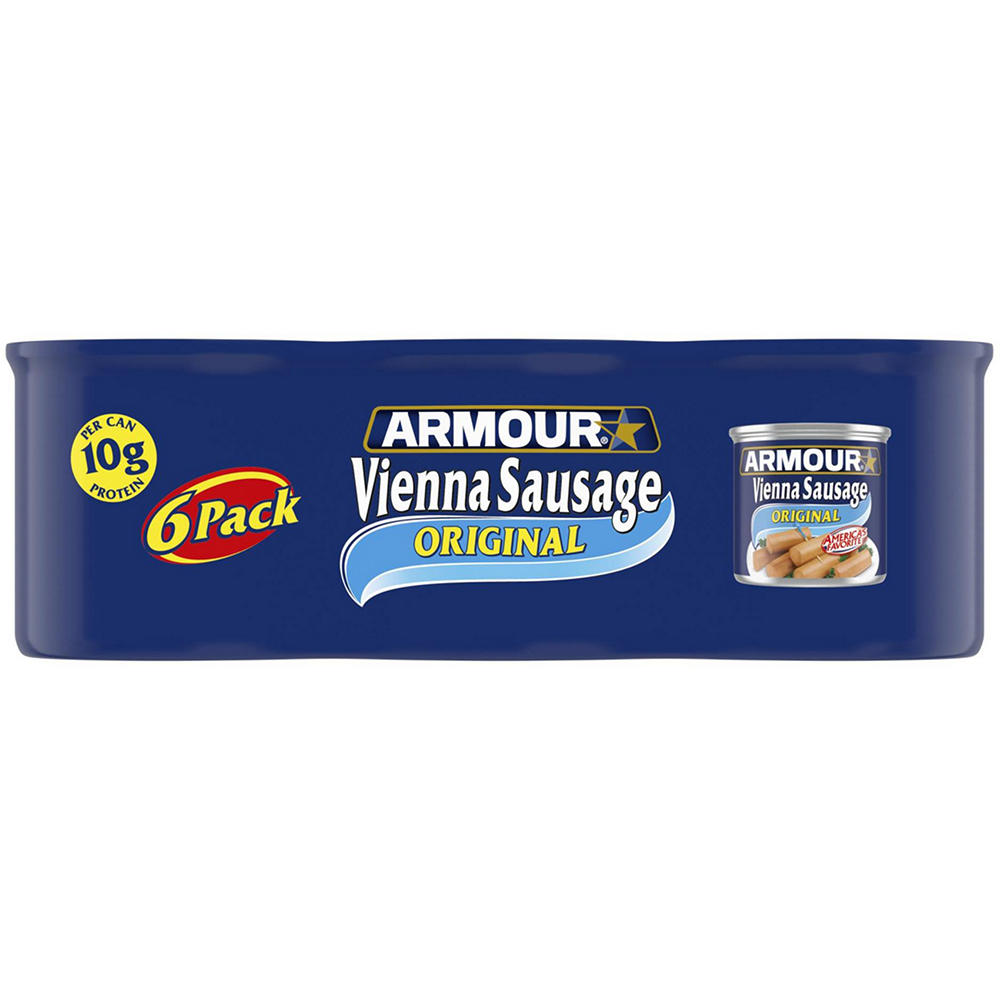 Armour Original Vienna Canned Sausage, 6 ct