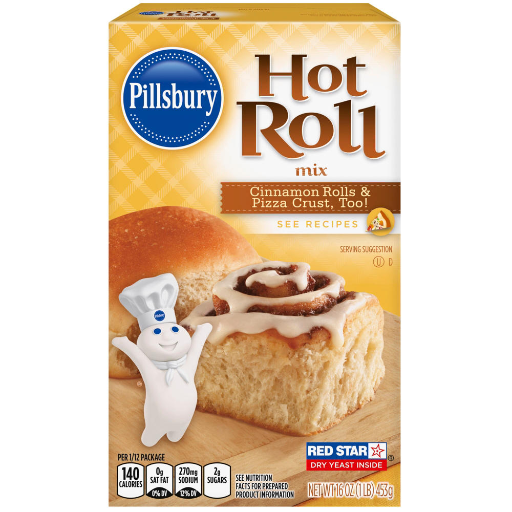 Pillsbury Hot Roll Mix, 16 oz
