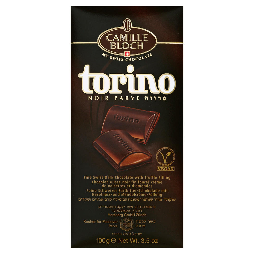 Paskesz Kosher Torino Filled Parve Dark Chocolate, 3.5 oz