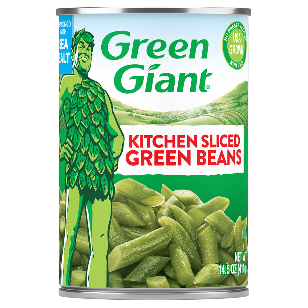 Green Giant Green Beans Kitchen Sliced, 14.5 oz