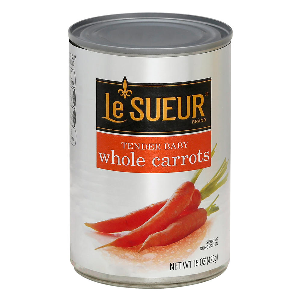 Le Sueur Tender Baby Whole Carrots, 15 oz
