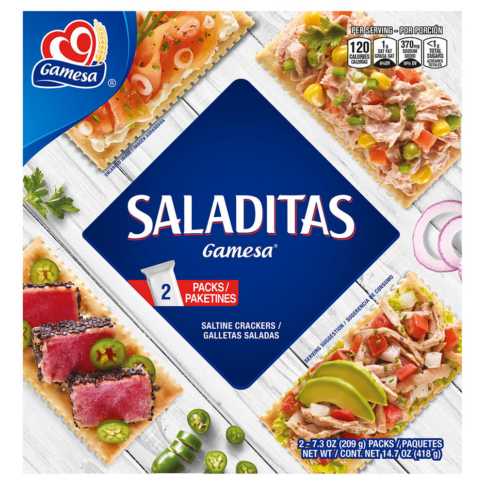Gamesa Saladita Crackers, 14.7 oz