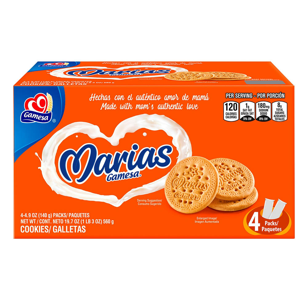 Gamesa Marias Cookies, 4 ct