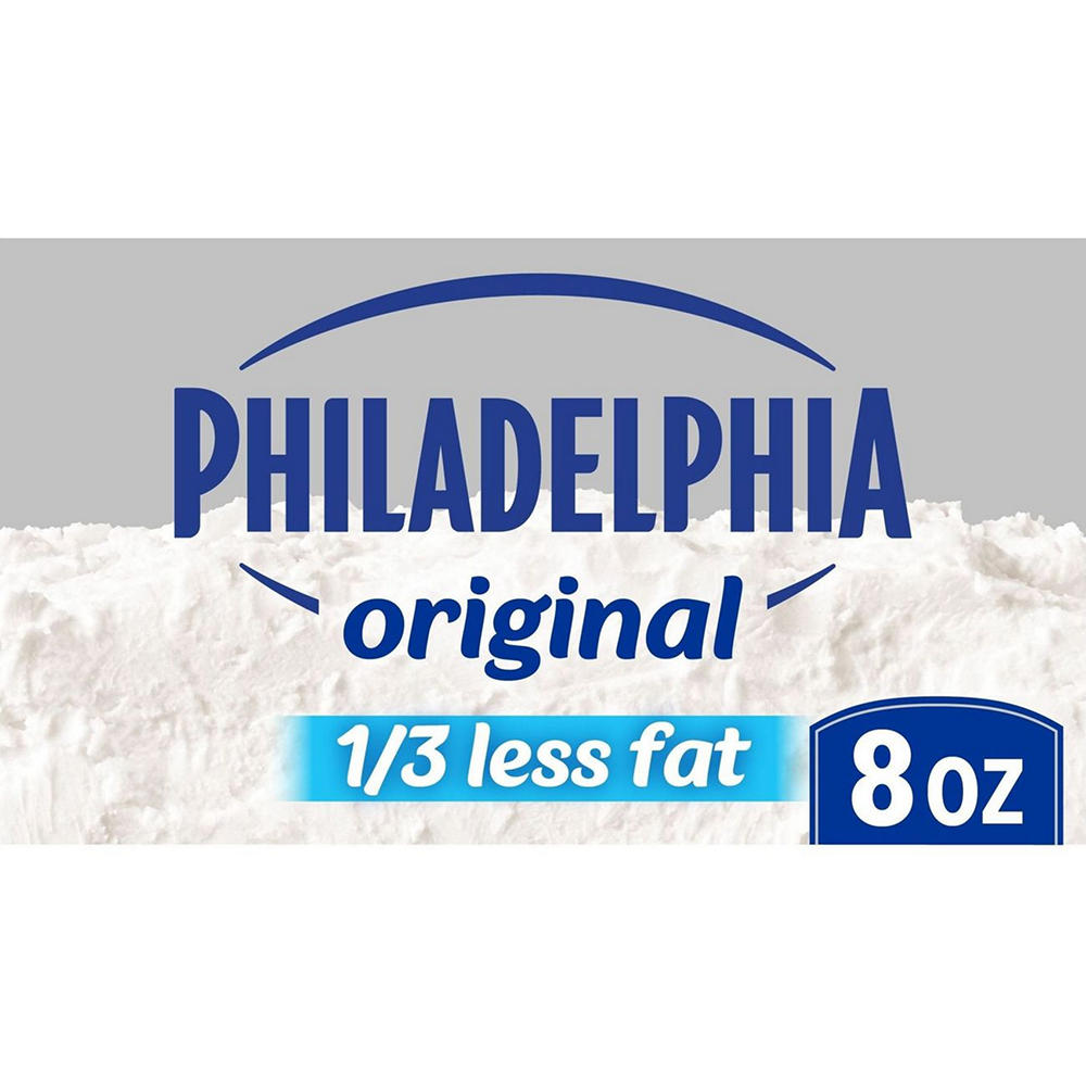 Philadelphia 1/3 Less Fat Cream Cheese, 8 oz