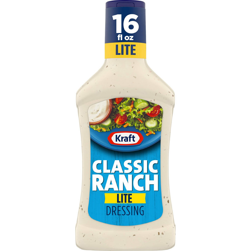 Kraft Lite Classic Ranch Dressing, 16 oz