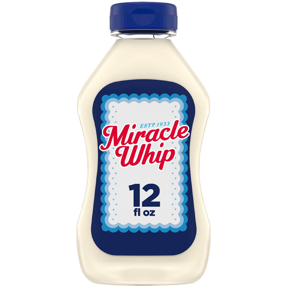 Kraft Miracle Whip Original Dressing Squeeze Bottle, 12 oz