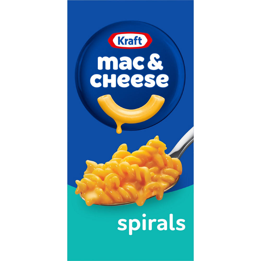 Kraft Spirals Macaroni and Cheese Dinner, 5.5 oz