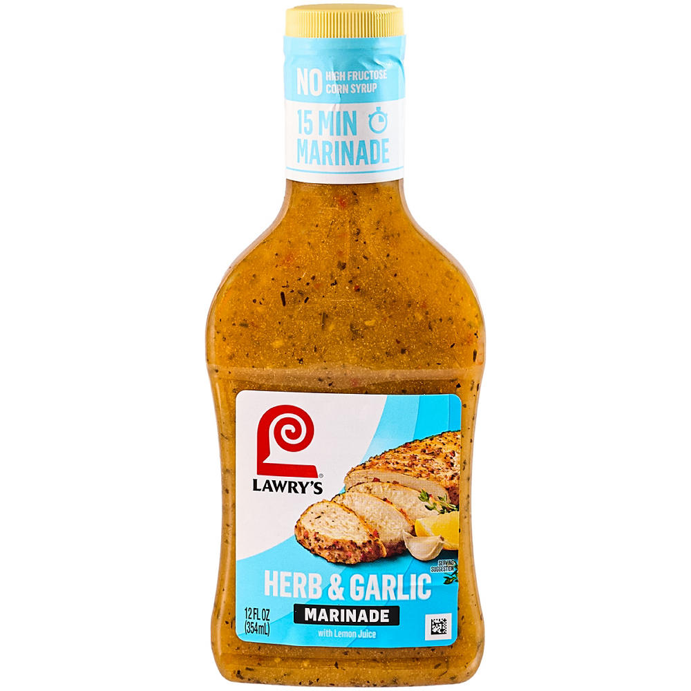 Lawry's Herb & Garlic With Lemon Marinade, 12 oz