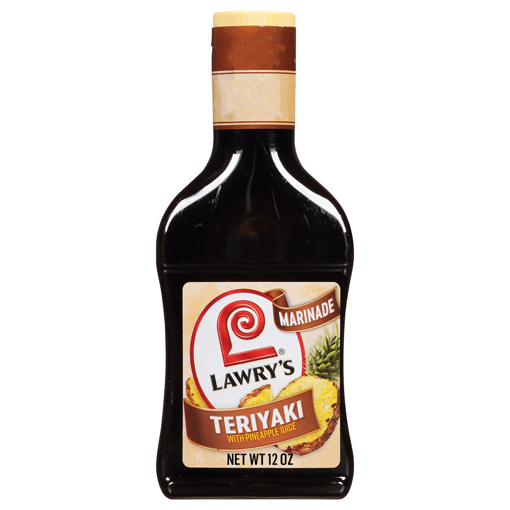 Lawry's Teriyaki with Pineapple Juice Marinade, 12 oz