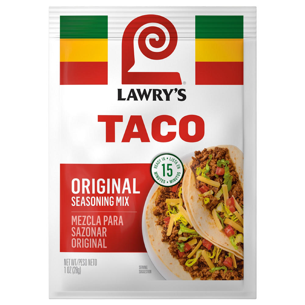 Lawry's Taco Seasoning Mix, 1 oz