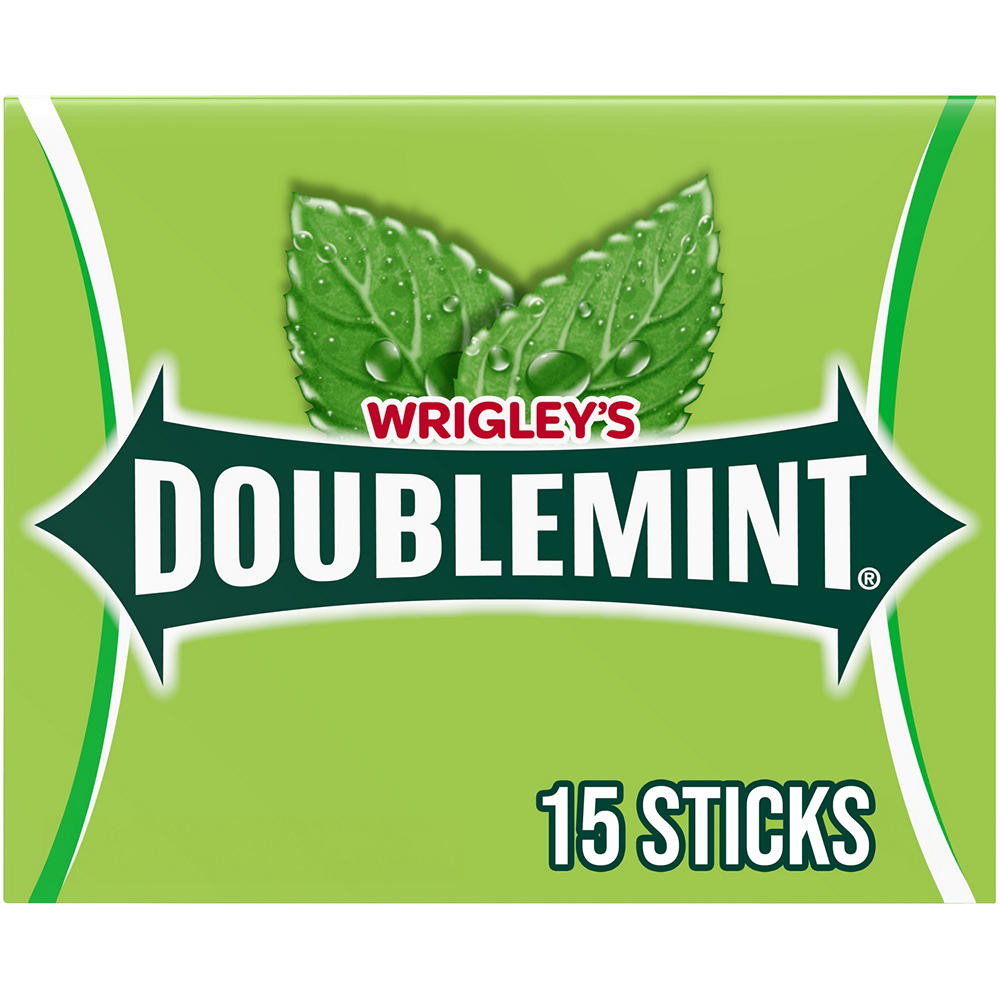 Doublemint Chewing Gum, 15 pc