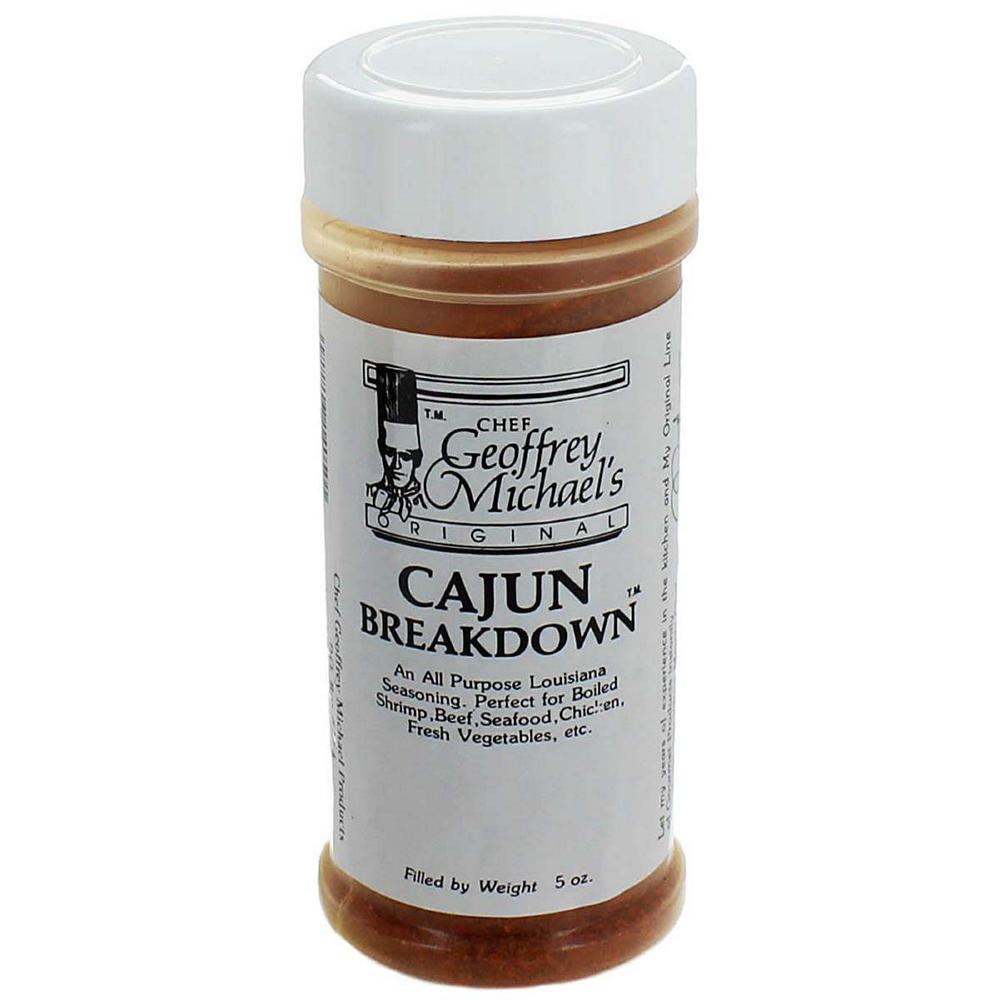 Chef Geoffrey Michael's Cajun Breakdown Spice, 5 oz