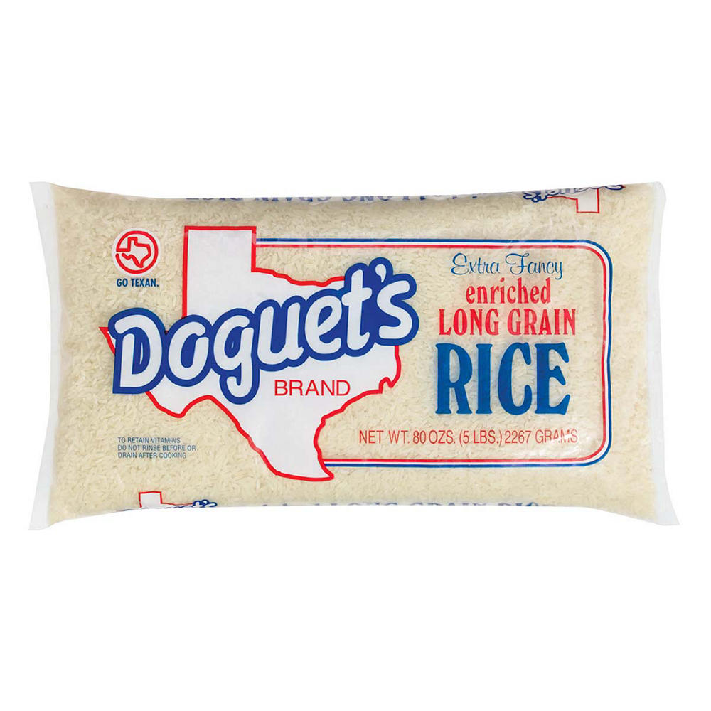 Doguet's Long Grain Rice, 5 lb