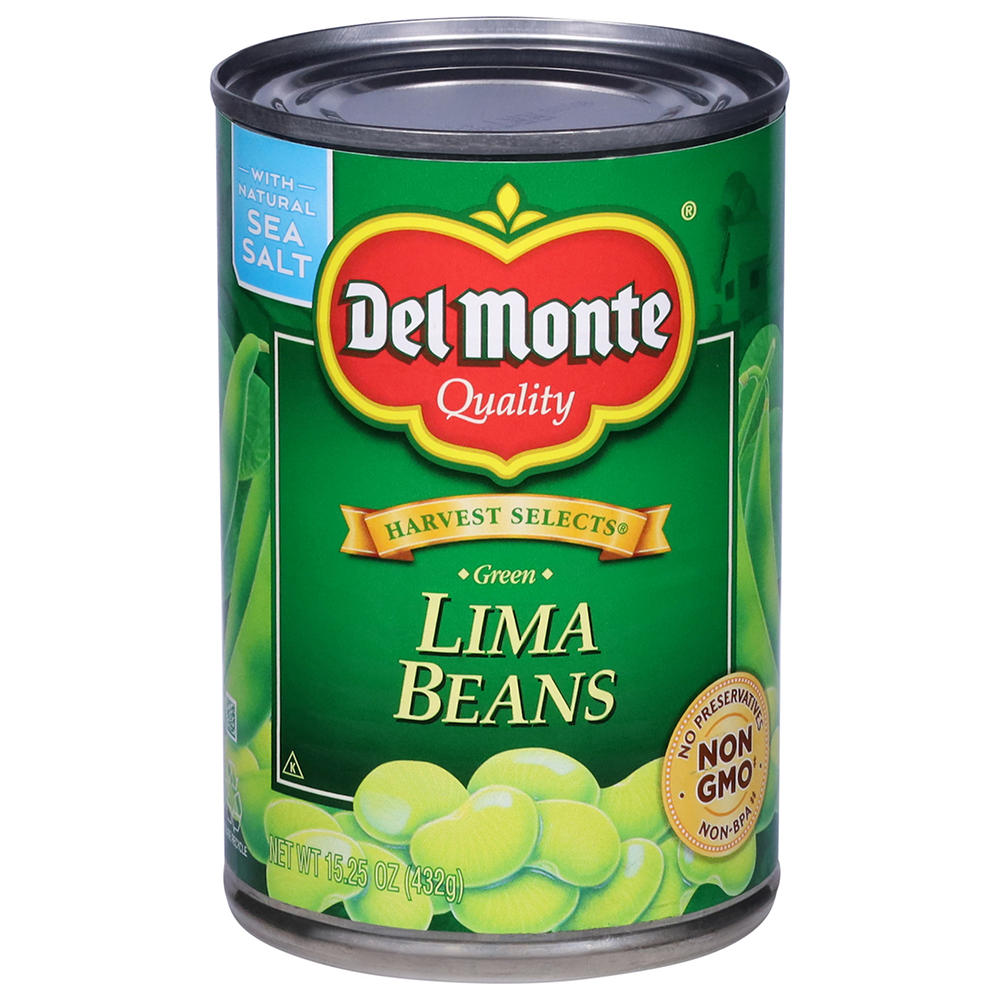 Del Monte Green Lima Beans, 15.25 oz