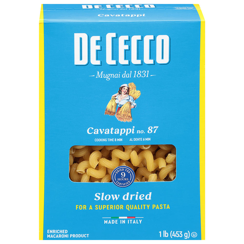 De Cecco No. 87 Cavatappi, 16 oz