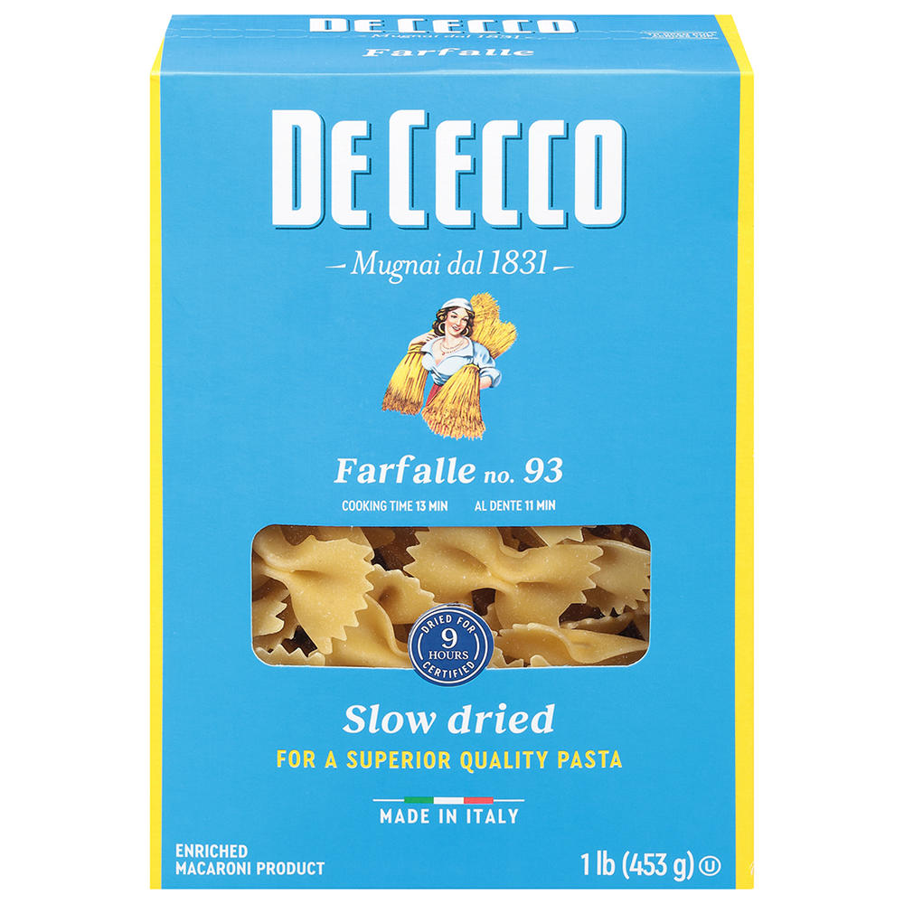 De Cecco Farfalle No. 93, 16 oz