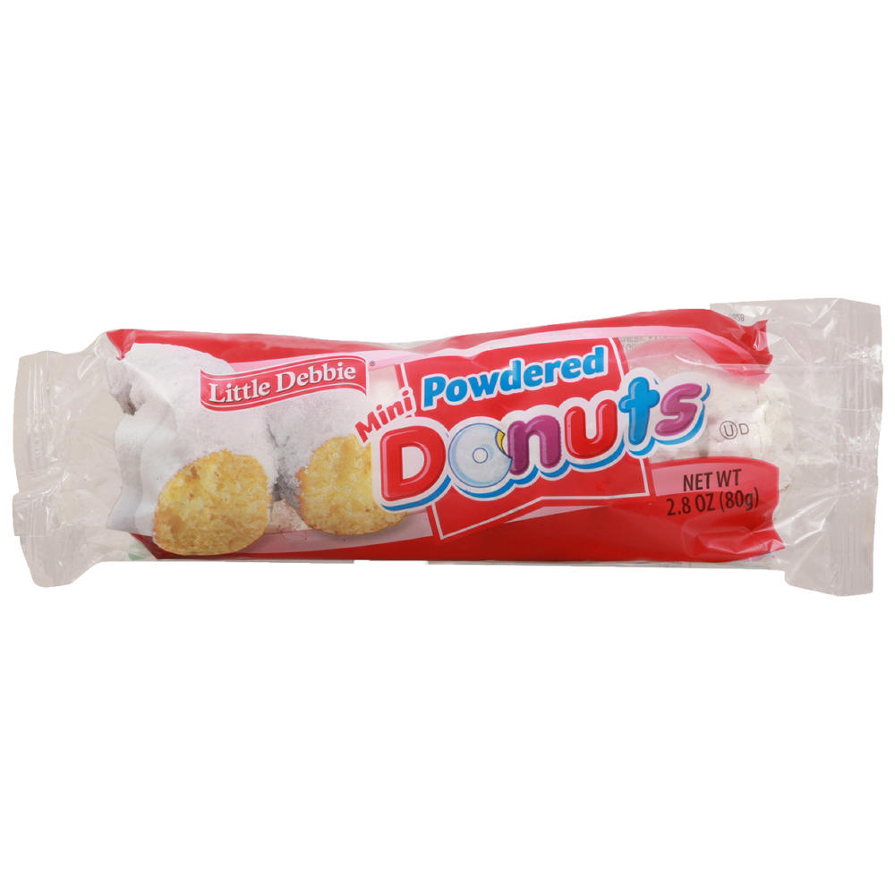 Little Debbie Mini Powdered Donuts, 2.8 oz