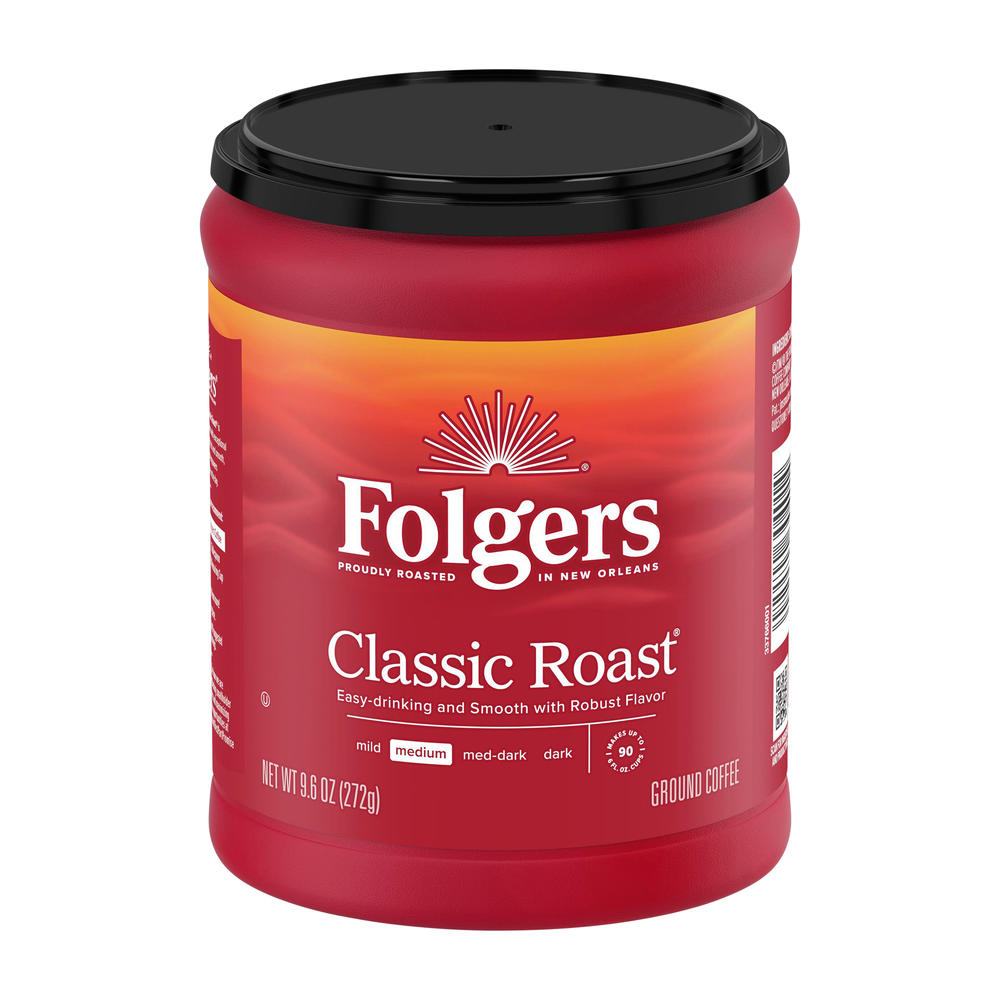Folgers Classic Roast Medium Roast Ground Coffee America’s 250th Anniversary Limited-Edition, 9.6 oz