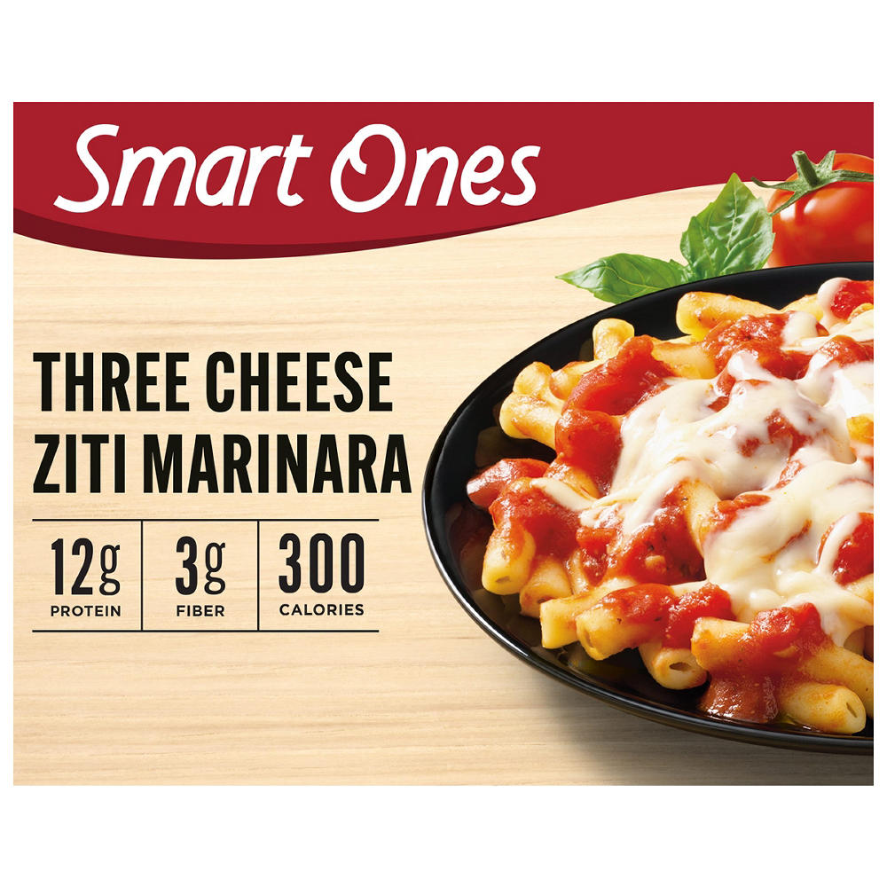 Smart Ones Three Cheese Ziti Marinara, 9 oz