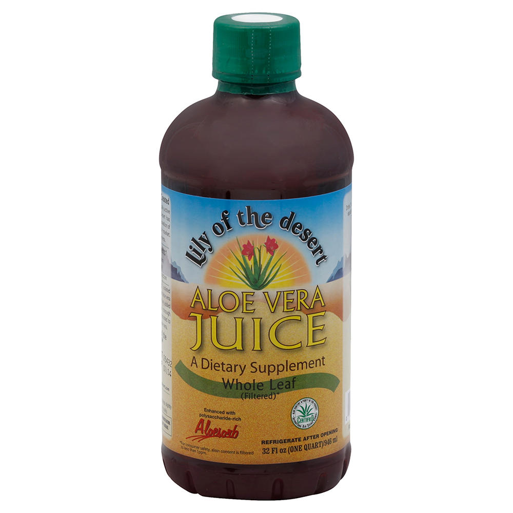 Lily of the Desert Whole Leaf Aloe Vera Juice, 32 oz