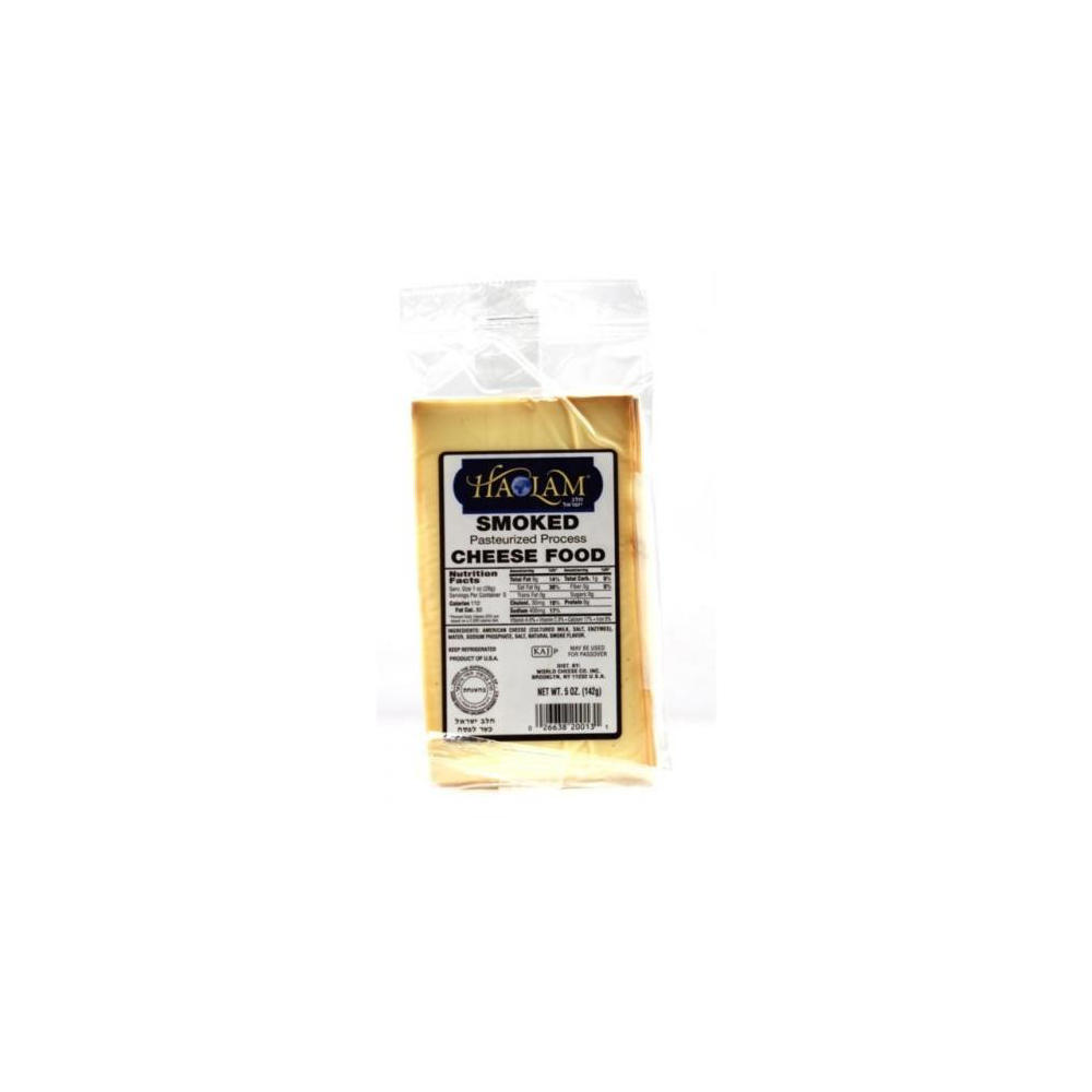 Haolam American Smoked Cheese Slices, 5 oz