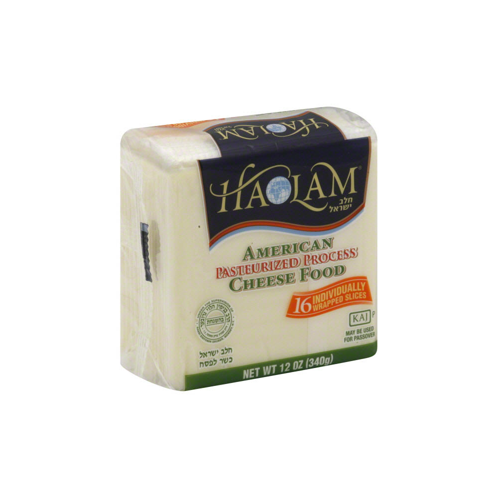 Haolam American Cheese Food, 12 oz