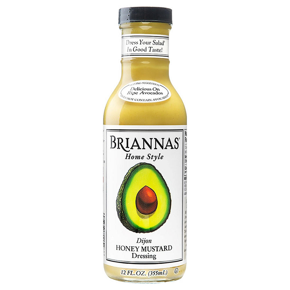 Briannas Home Style Dijon Honey Mustard Dressing, 12 oz