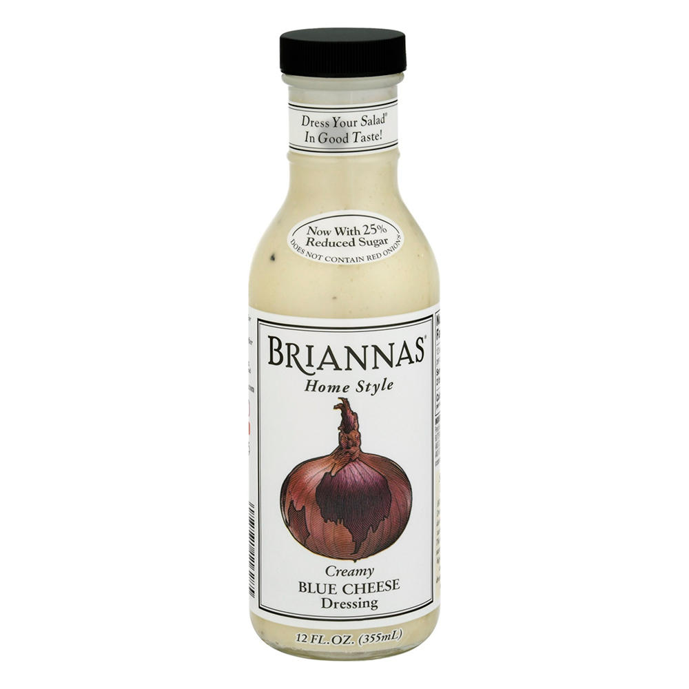Briannas Home Style Creamy Blue Cheese Dressing, 12 oz