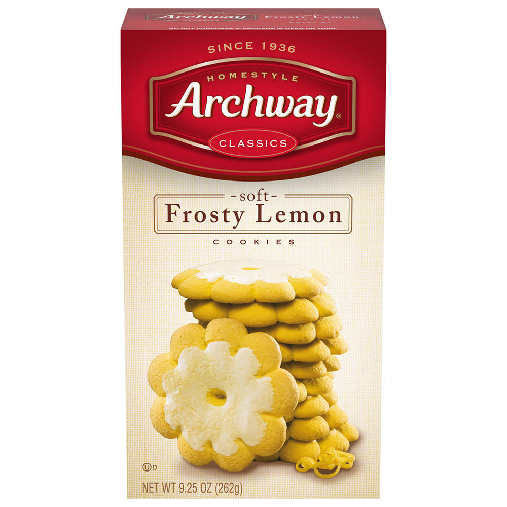 Archway Classics Soft Frosty Lemon Cookies, 9.25 oz