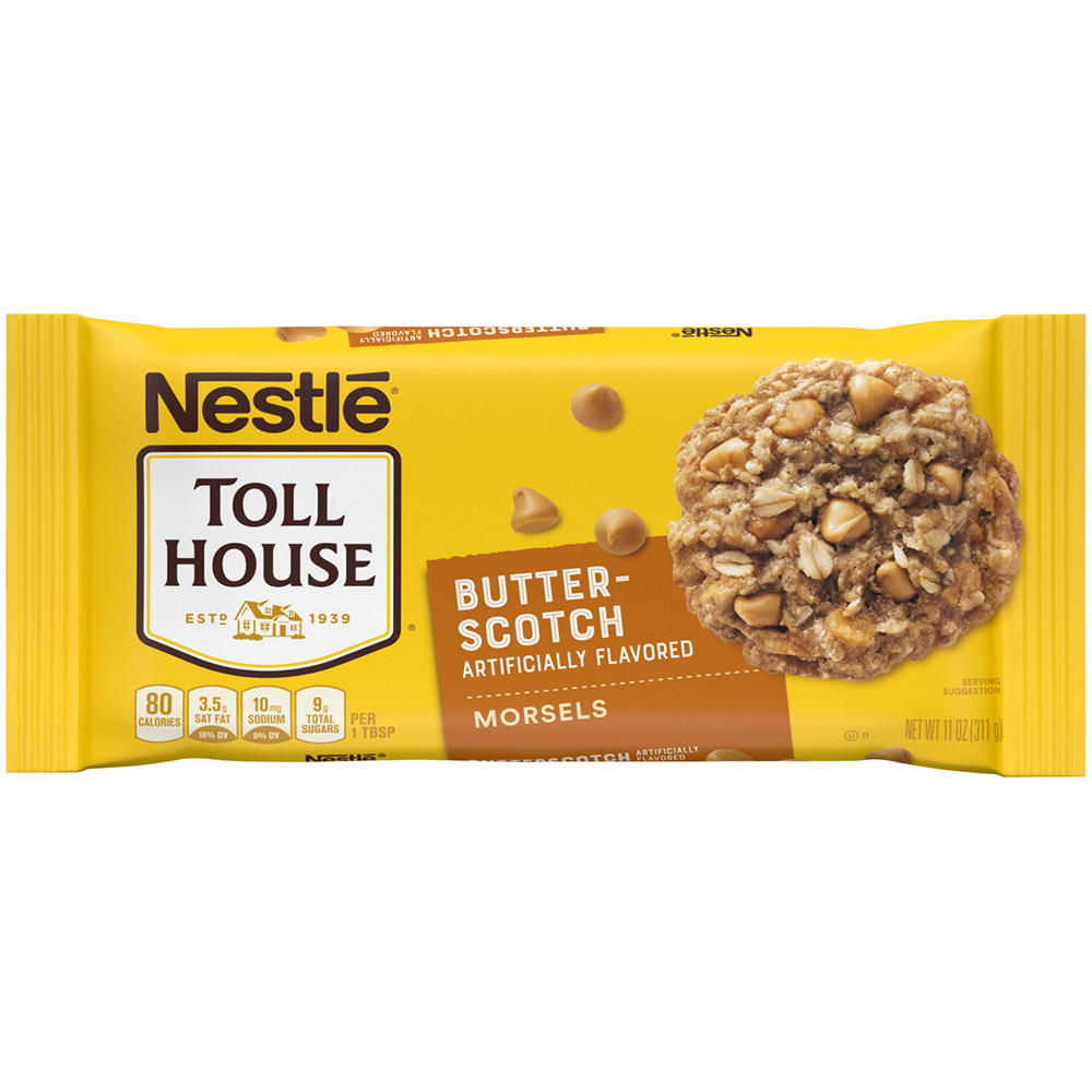 Nestle Toll House Butterscotch Morsels Baking Chips, 11.0 oz